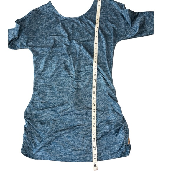 Women’s Lucy Blue Long Sleeve Workout Top - XS - Picture 8 of 9